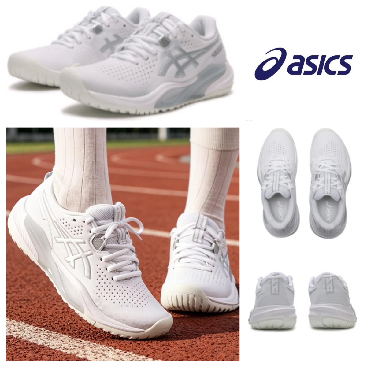 Table Tennis Shoes Asics - アシックス レディース テニスシューズ 軽量 通気性 滑り止め