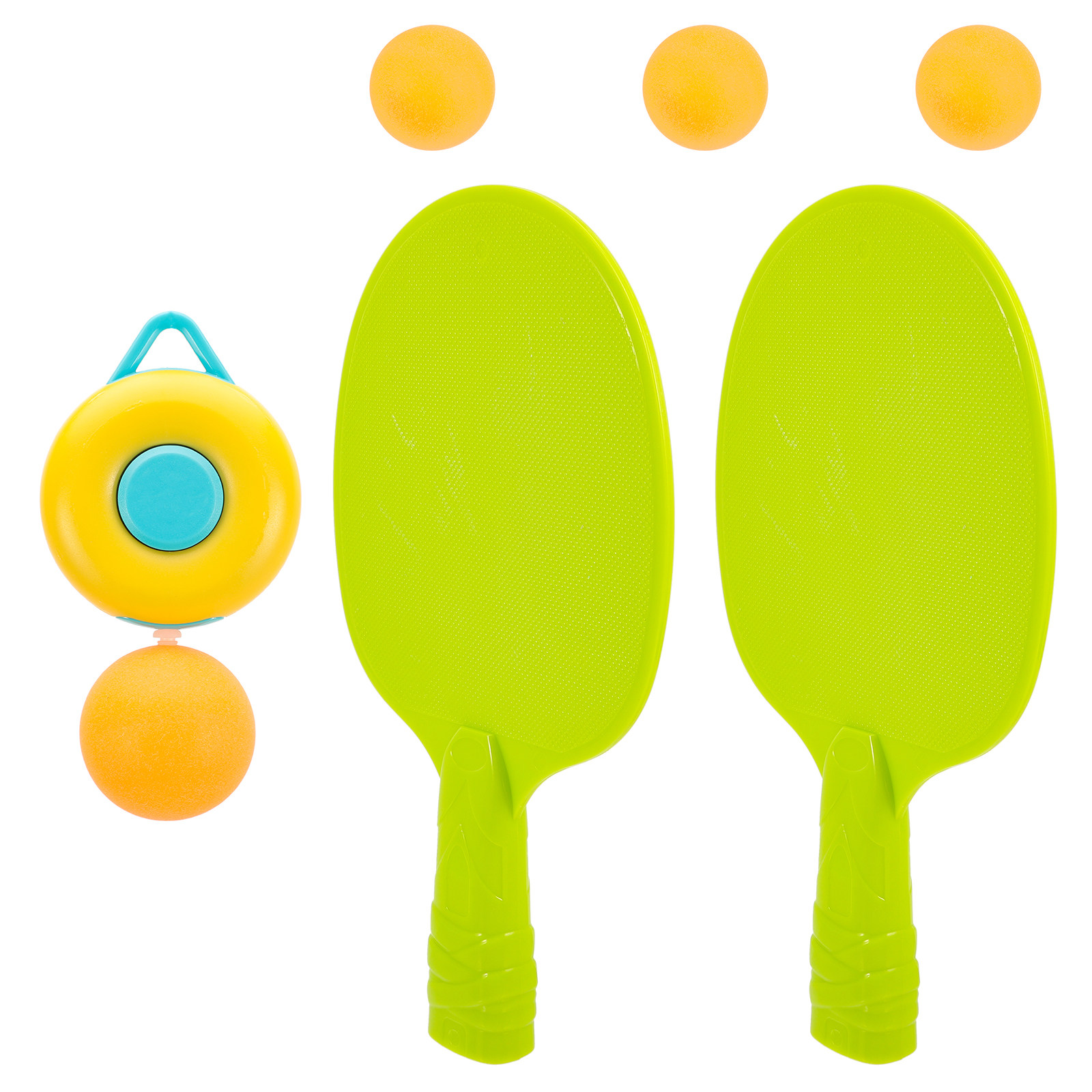 Table Tennis Kit - 初心者向けプレミアム調整可能吊り下げ式卓球トレーニングキット 1セット 室内・屋外練習 ボールスピンコントロールスキル