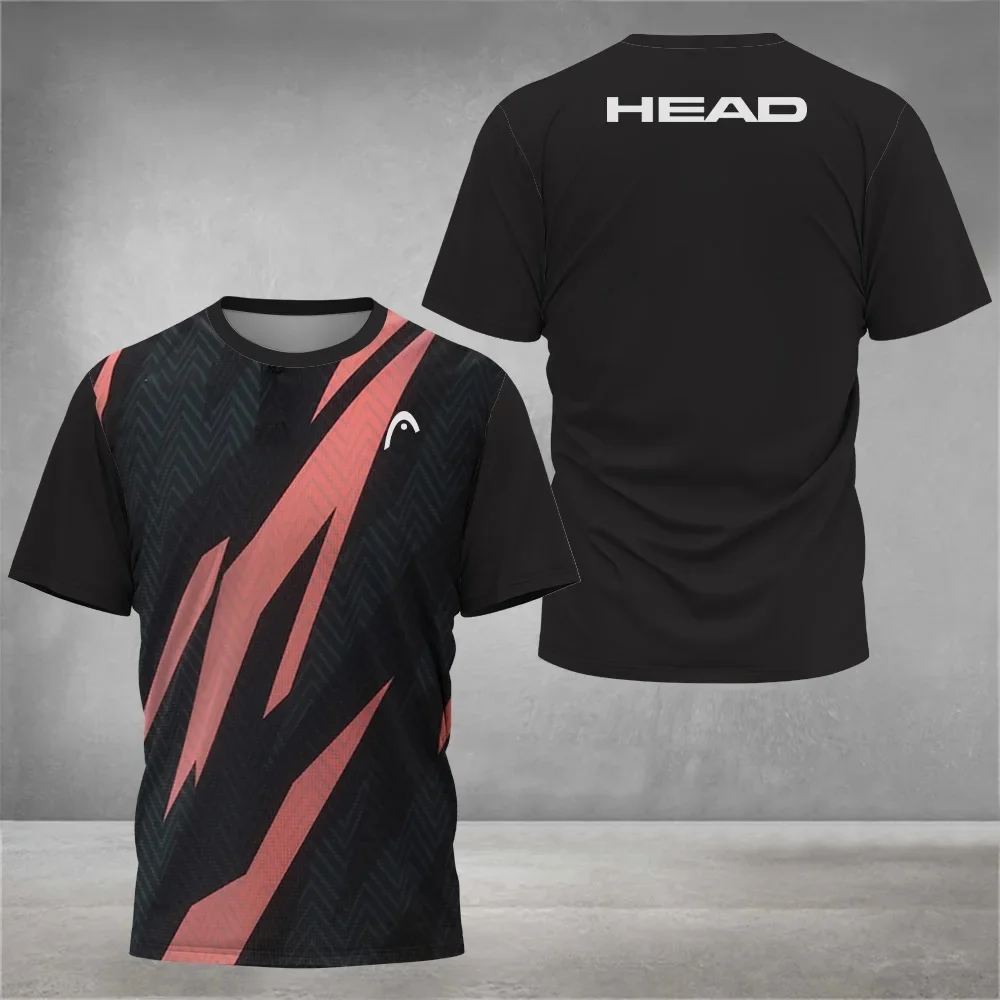 Table Tennis Zhang Jike - 夏通気性メンズ Tシャツ屋外バドミントン卓球ジャージ O ネック半袖ルーズトップ新しい登山服