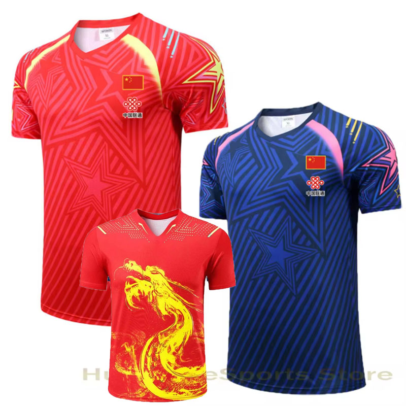 Table Tennis Usa Team - 男性と女性のための卓球Tシャツ,中国チーム,ping Tシャツ,スポーツウェア,ノベルティ