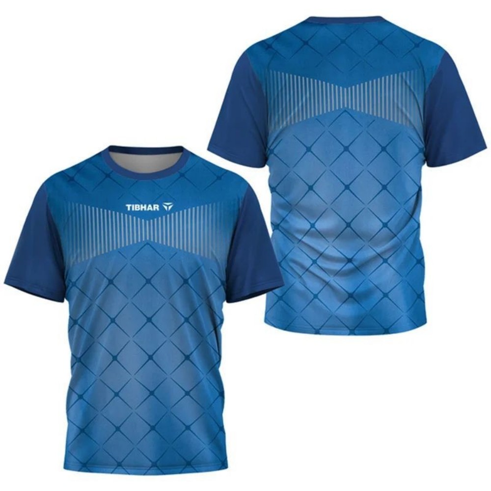 Table Tennis Jacket - メンズアウトドアスポーツ卓球半袖トップス軽量通気性速乾性メンズテニスTシャツ新しいファッショナブルな