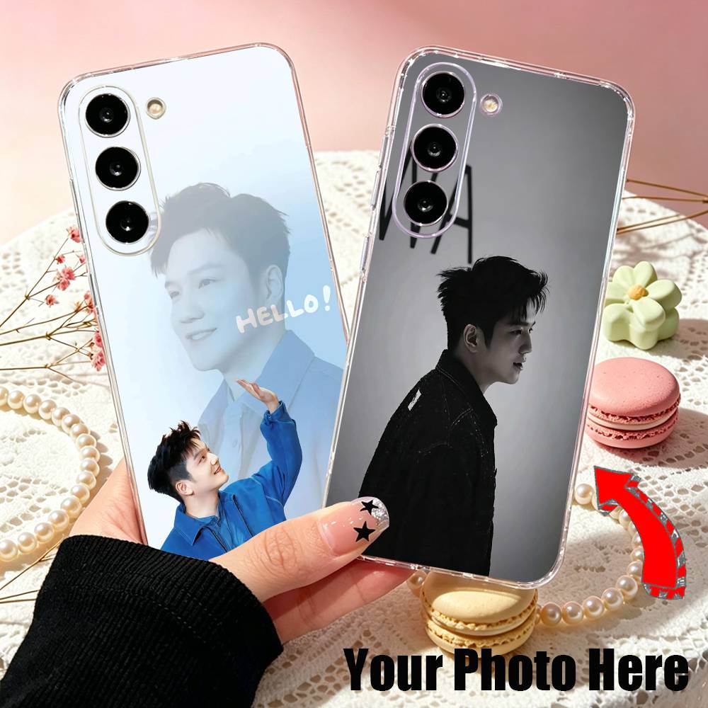 Table Tennis Zhendong - Fan Zhendong 卓球電話ケース透明シリコンソフト SamsungA10、12、20、21S、30、31、40、50、51、52、70、71 用