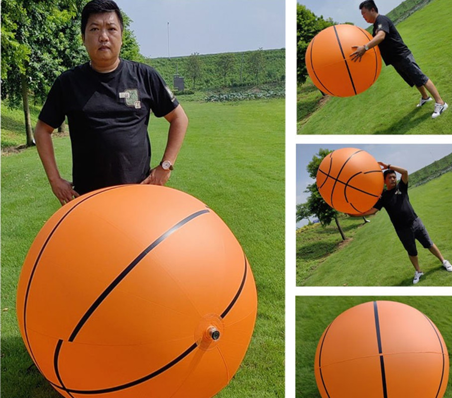 Table Tennis Zhang Jike - 60-100cm インフレータブルバルーン、アクティビティデコレーションバスケットボール、子供のおもちゃのテニスボール、親子インタラクティブビーチボール 新品