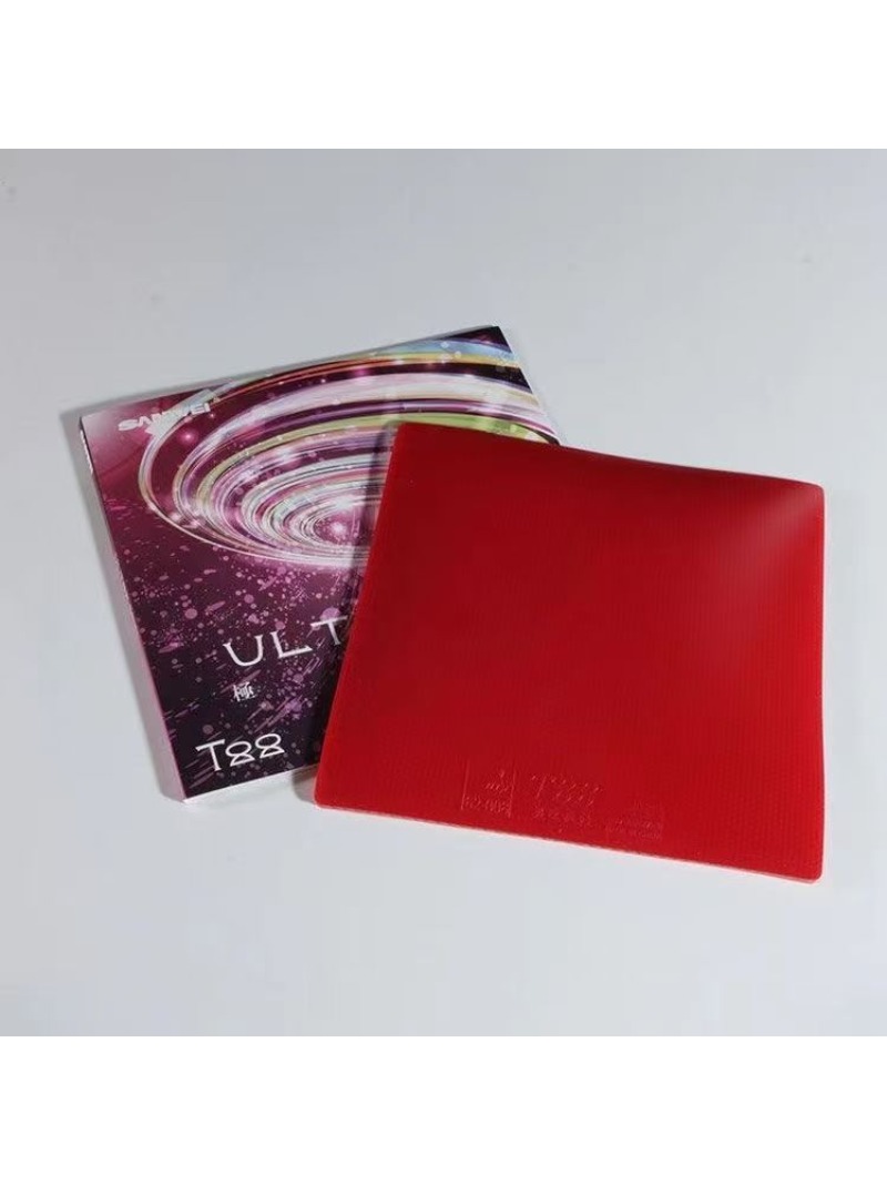 Table Tennis Club - SANWEI T88 ウルトラスピン卓球ラバー、プロ仕様のピンポンラバー（ラケットブレード用）