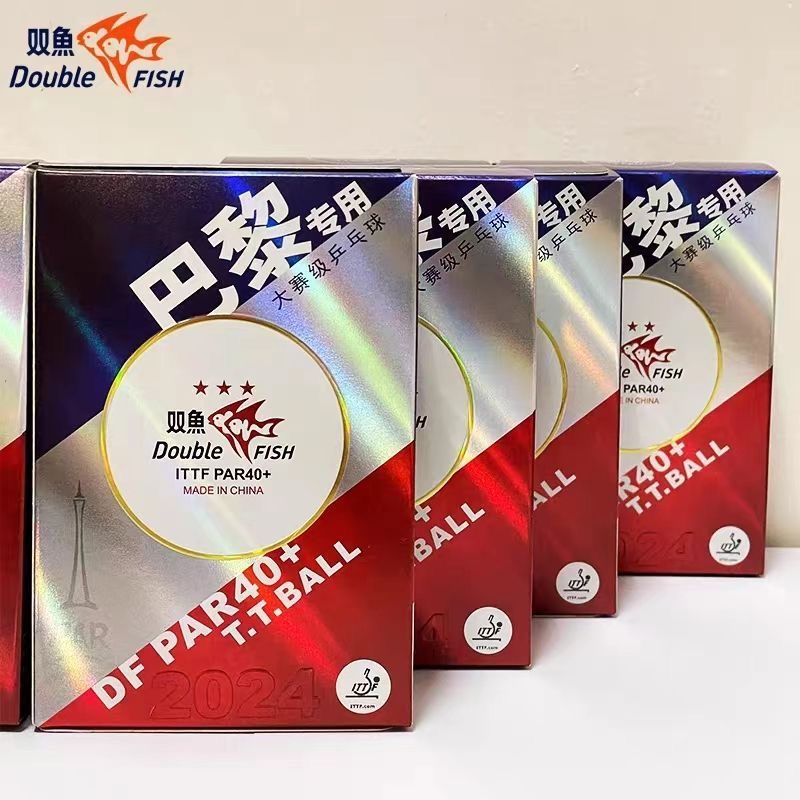 Table Tennis Game Pc - オリジナルダブルフィッシュ DF PAR40 + 卓球ボール 3