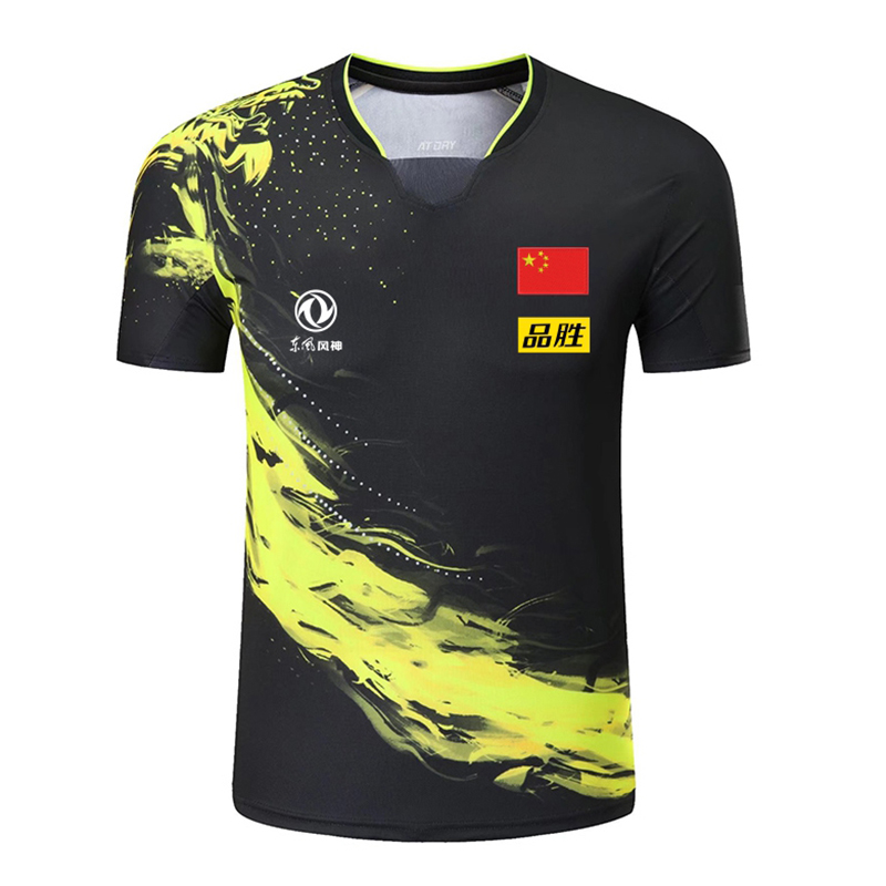 Table Tennis Usa Team - 男性と女性のためのテーブルテニスジャージ,サッカースポーツ,中国チーム,ショーツ,2022