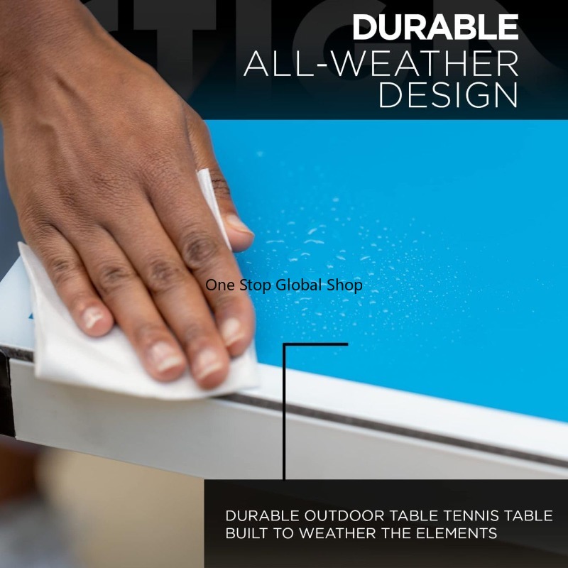 プロ仕様屋外卓球台 – 全天候型アルミ製防水屋外または屋内用 - Table Tennis Indoor Or Outdoor のレビューと価格
