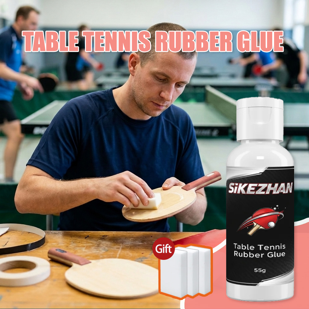 55G 卓球ラバー接着剤ピンポンパドル接着剤 ラケット組み立 - Table Tennis Kit のレビューと価格