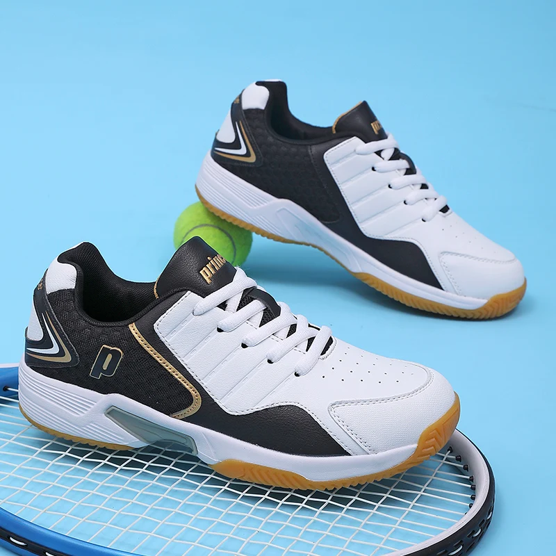 プロの革男性バドミントンシューズカップル滑り止めトレーニング - Table Tennis Shoes Asics のレビューと価格