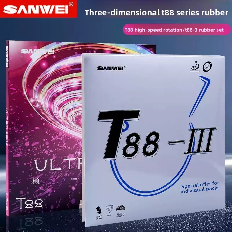 Sanwei T88 ULTRA-Spin T88-3 卓球 - Table Tennis Kit のレビューと価格