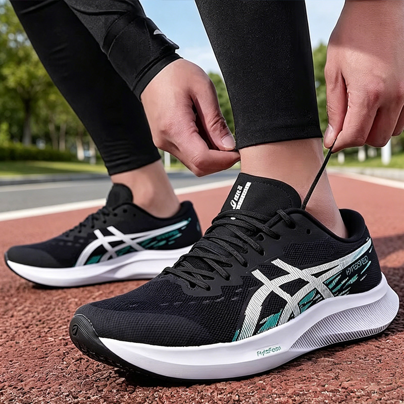 アシックス メンズ ミッドトップ ランニング シューズ、軽量 - Table Tennis Shoes Asics のレビューと価格