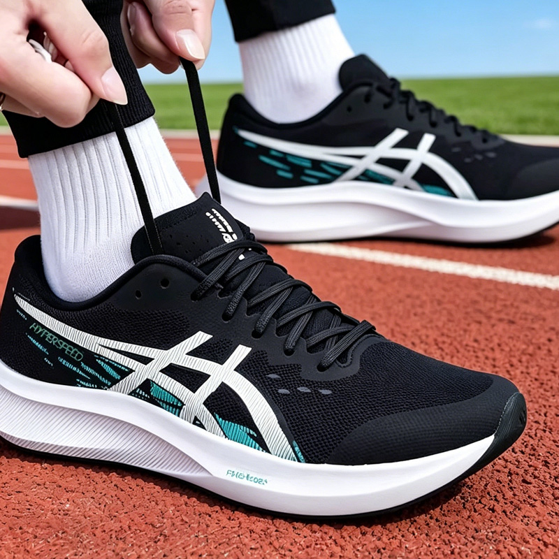 アシックス メンズ ミッドトップ ランニング シューズ、軽量 - Table Tennis Shoes Asics のレビューと価格