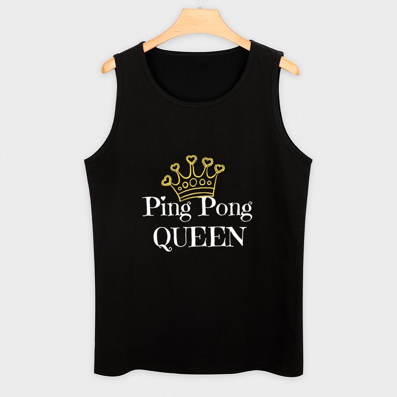 ピンポンクイーン卓球愛好家向けタンクトップ軽量ワークアウトタ - Table Tennis Queen のレビューと価格