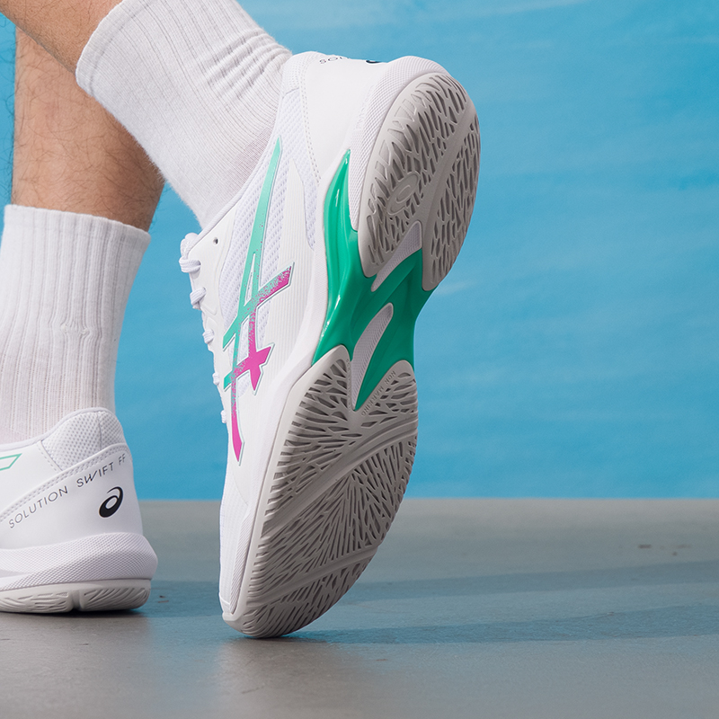 アシックス メンズ スポーツシューズ ソリューション スウィ - Table Tennis Shoes Asics のレビューと価格