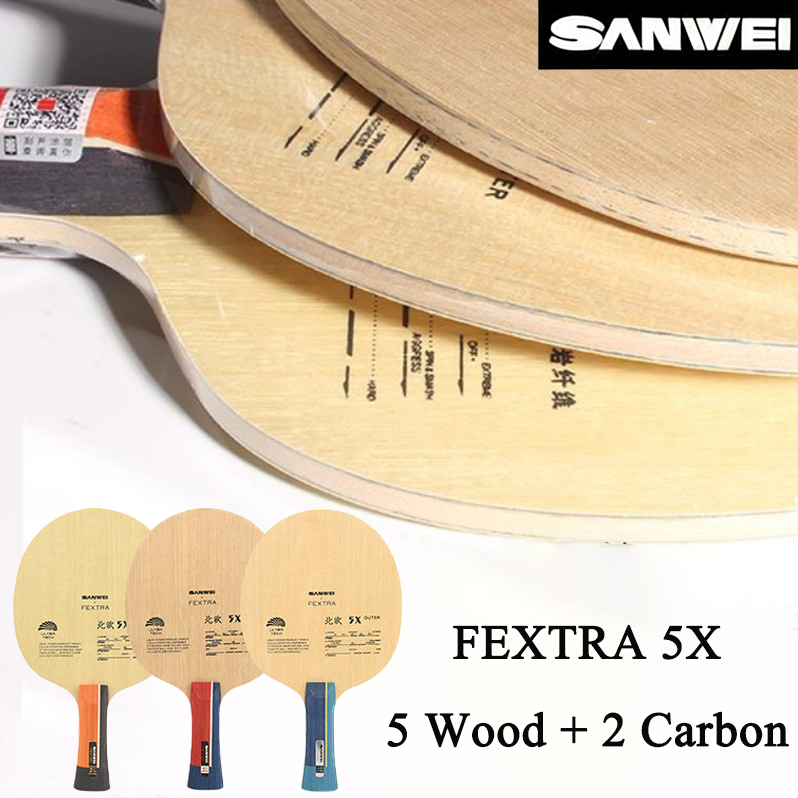 SANWEI FEXTRA 5X 卓球ブレード 5ウッド 2 - Table Tennis Club のレビューと価格