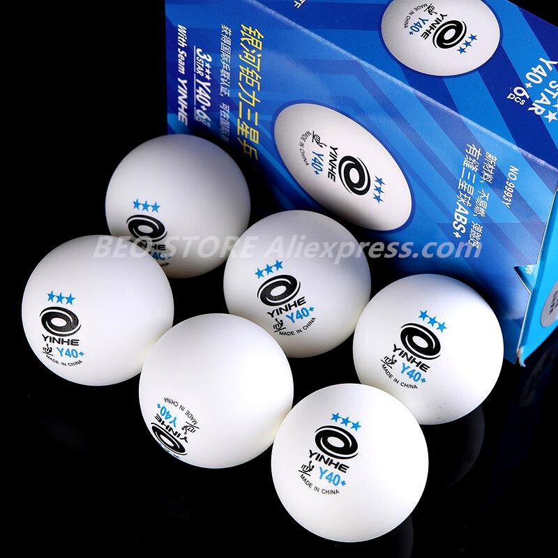 3つ星y40のボールが付いたプラスチック製テニスボール,新し - Table Tennis Game Pc のレビューと価格