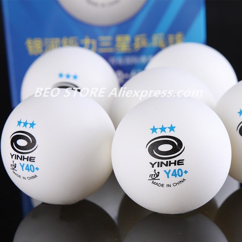 3つ星y40のボールが付いたプラスチック製テニスボール,新し - Table Tennis Game Pc のレビューと価格