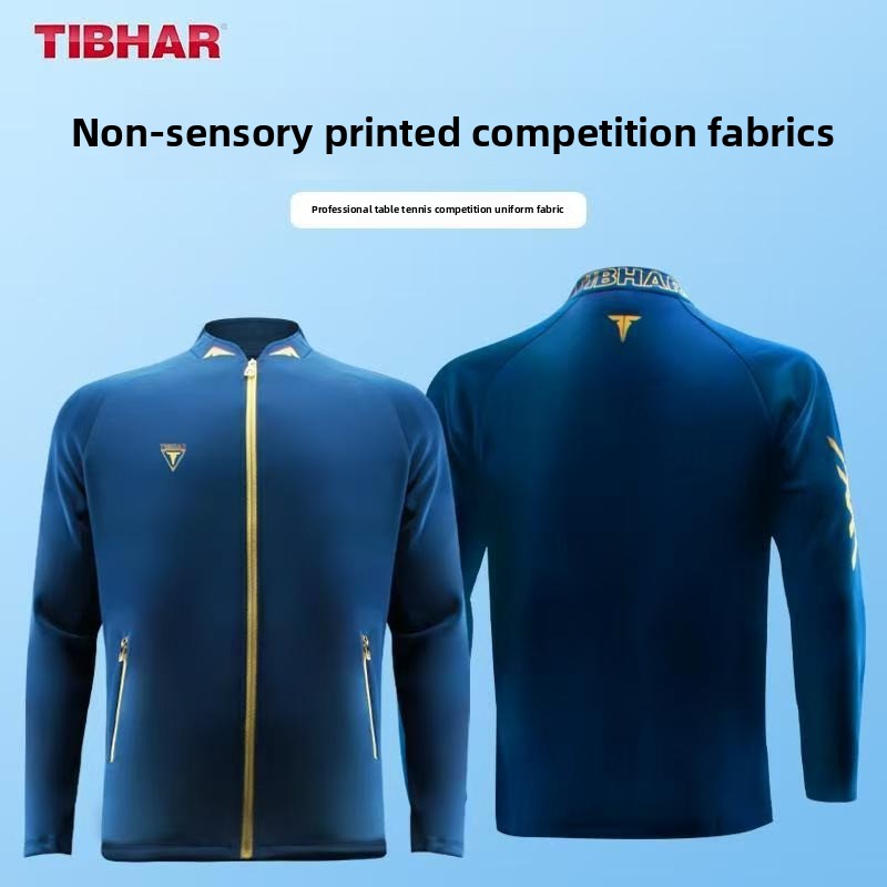 男性と女性のための背が高くてまっすぐな卓球スーツセット、新し - Table Tennis Jacket のレビューと価格