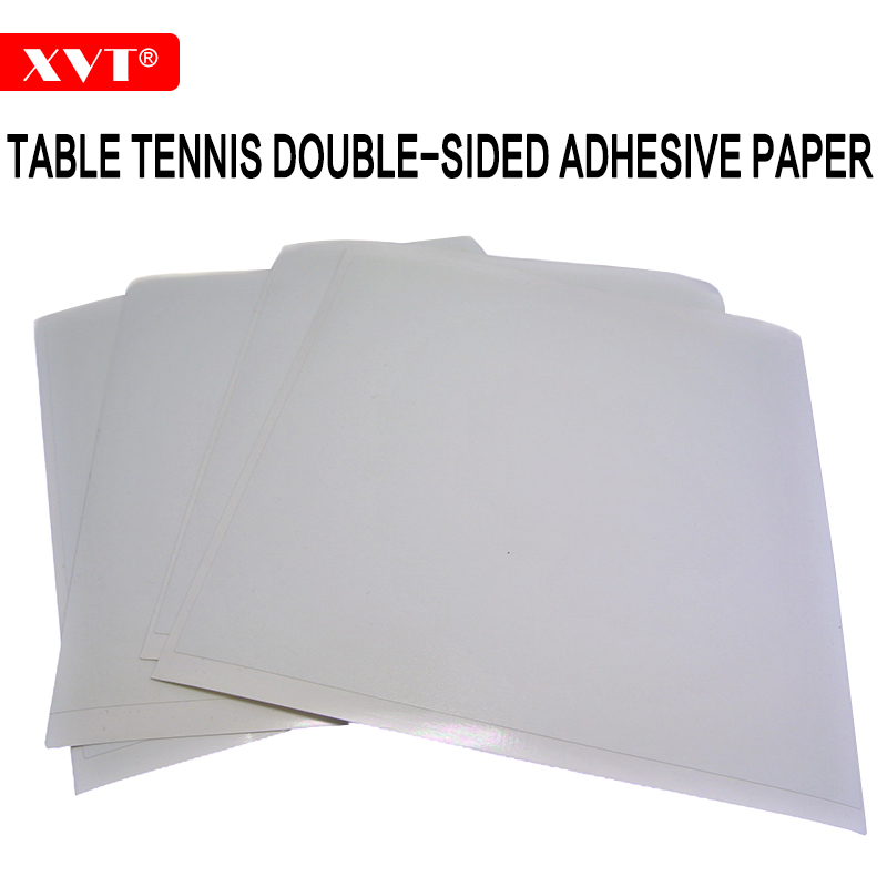 XVT 卓球両面粘着紙 ピンポンラバー接着剤紙 ピンポンラケ - Table Tennis Club のレビューと価格