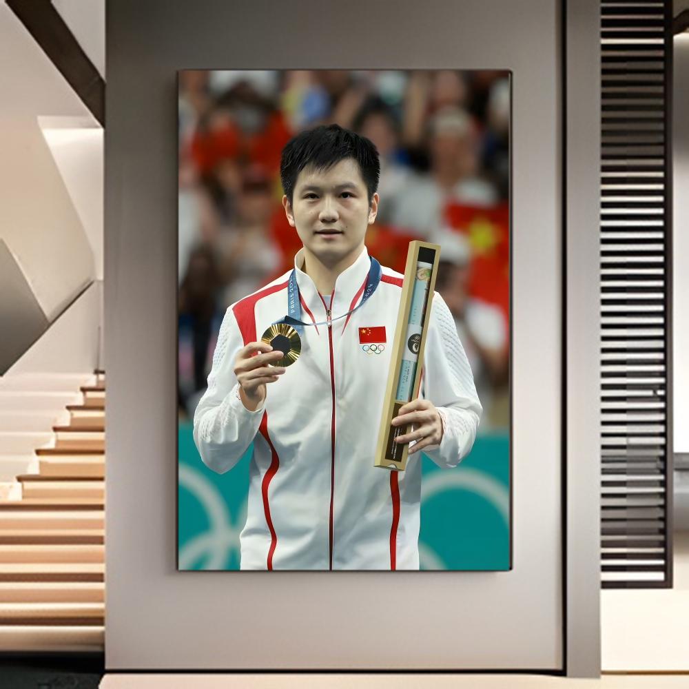 卓球ファン・ジェンドンポスターアメリカ映画壁画ホーム子供部屋 - Table Tennis Zhendong のレビューと価格