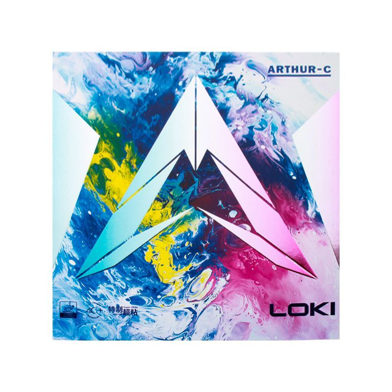 オリジナル LOKI アーサー-C カラー卓球ラバーブルー粘 - Table Tennis Club のレビューと価格