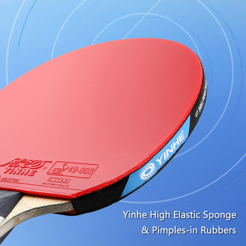 Yinhe-スターピン付き卓球ラケット,10b,炭素,攻撃, - Table Tennis Kit のレビューと価格