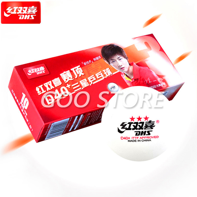 DHS 3 スター D40+ 卓球ボール 3 スター新素材  - Table Tennis Game Pc のレビューと価格
