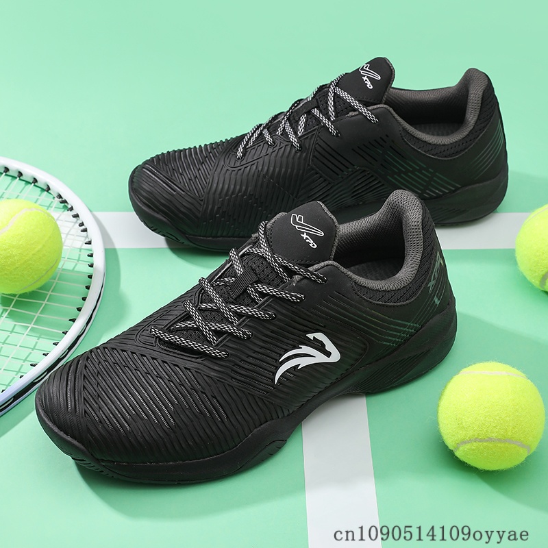 プロのテニスシューズ男性女性黒青ジムバドミントンシューズカッ - Table Tennis Shoes Asics のレビューと価格