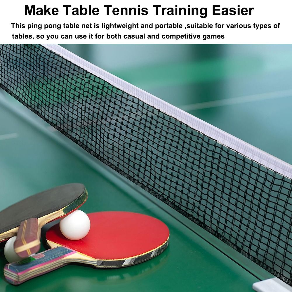 格納式卓球ネットキット、グリッド、プラスチック、丈夫、メッシ - Table Tennis Kit のレビューと価格