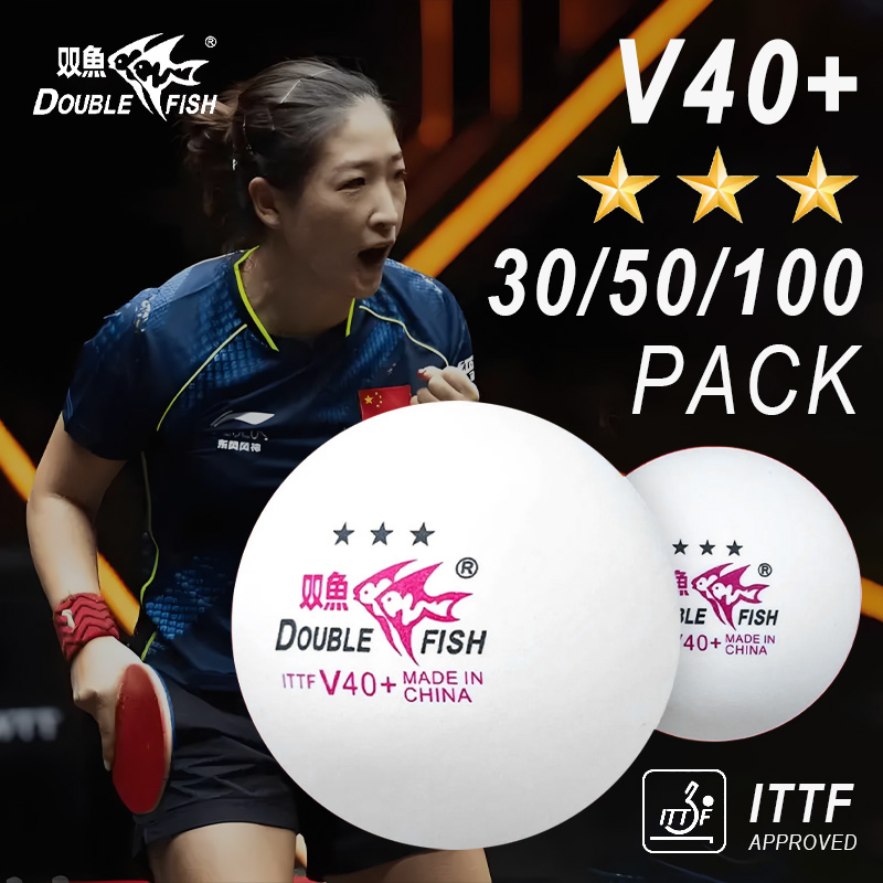 DOUBLE FISH 3 スター V40+ 30/50/1 - Table Tennis Game Pc のレビューと価格