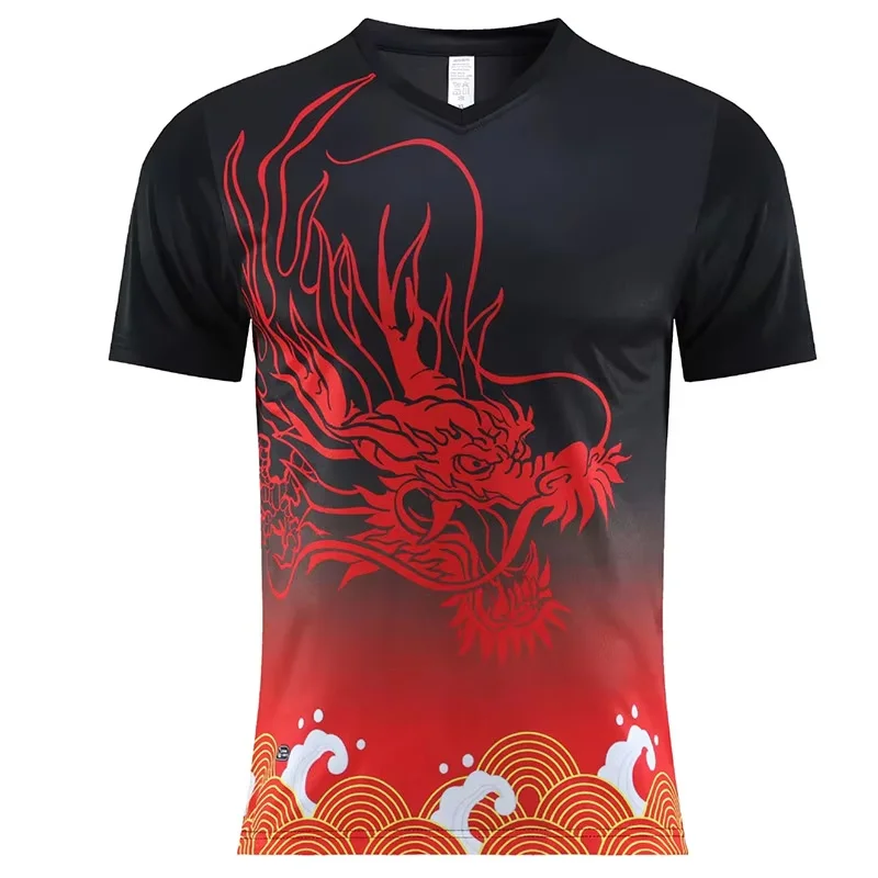 チーム卓球 Tシャツ男性女性ピンポン Tシャツ速乾性ジムフィ - Table Tennis Usa Team のレビューと価格