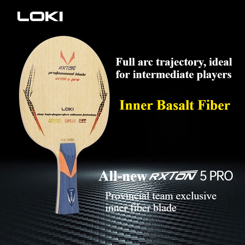 LOKI RXTON 5PRO プロチーム卓球ブレード イン - Table Tennis League のレビューと価格