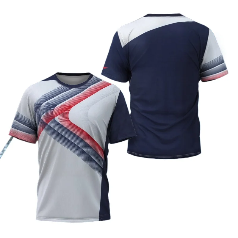 中国ドラゴン卓球グラフィック Tシャツ男性用衣類ファッション - Table Tennis Zhang Jike のレビューと価格