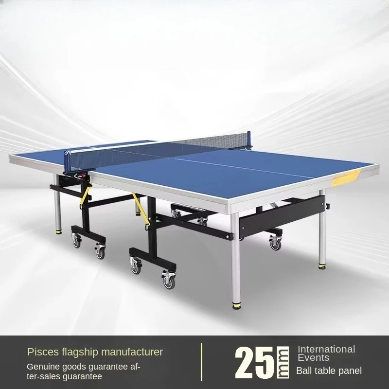 25mm折りたたみ式モバイル屋内卓球台、家庭用標準競技・トレ - Table Tennis League のレビューと価格