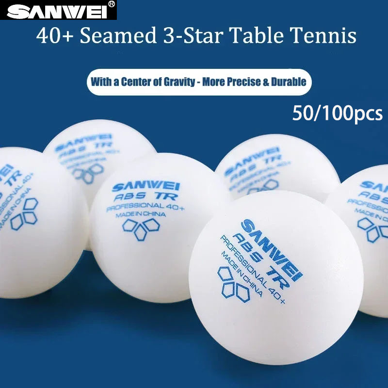 SANWEI TR 3 スターテーブルテニスボール ABS  - Table Tennis Game Pc のレビューと価格