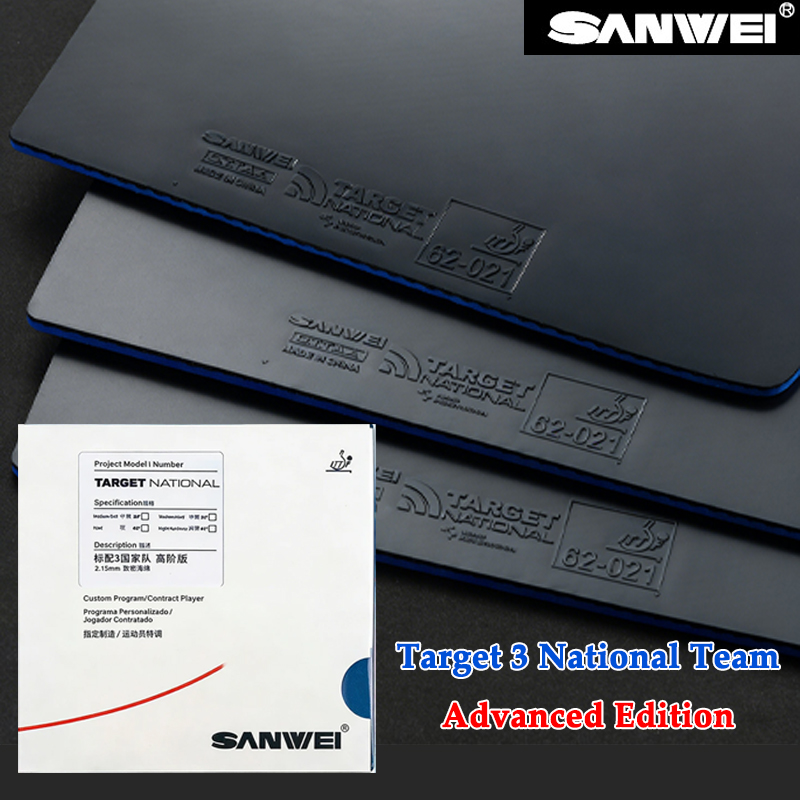 SANWEI アドバンスドエディション 卓球ラバーシート タ - Table Tennis Usa Team のレビューと価格