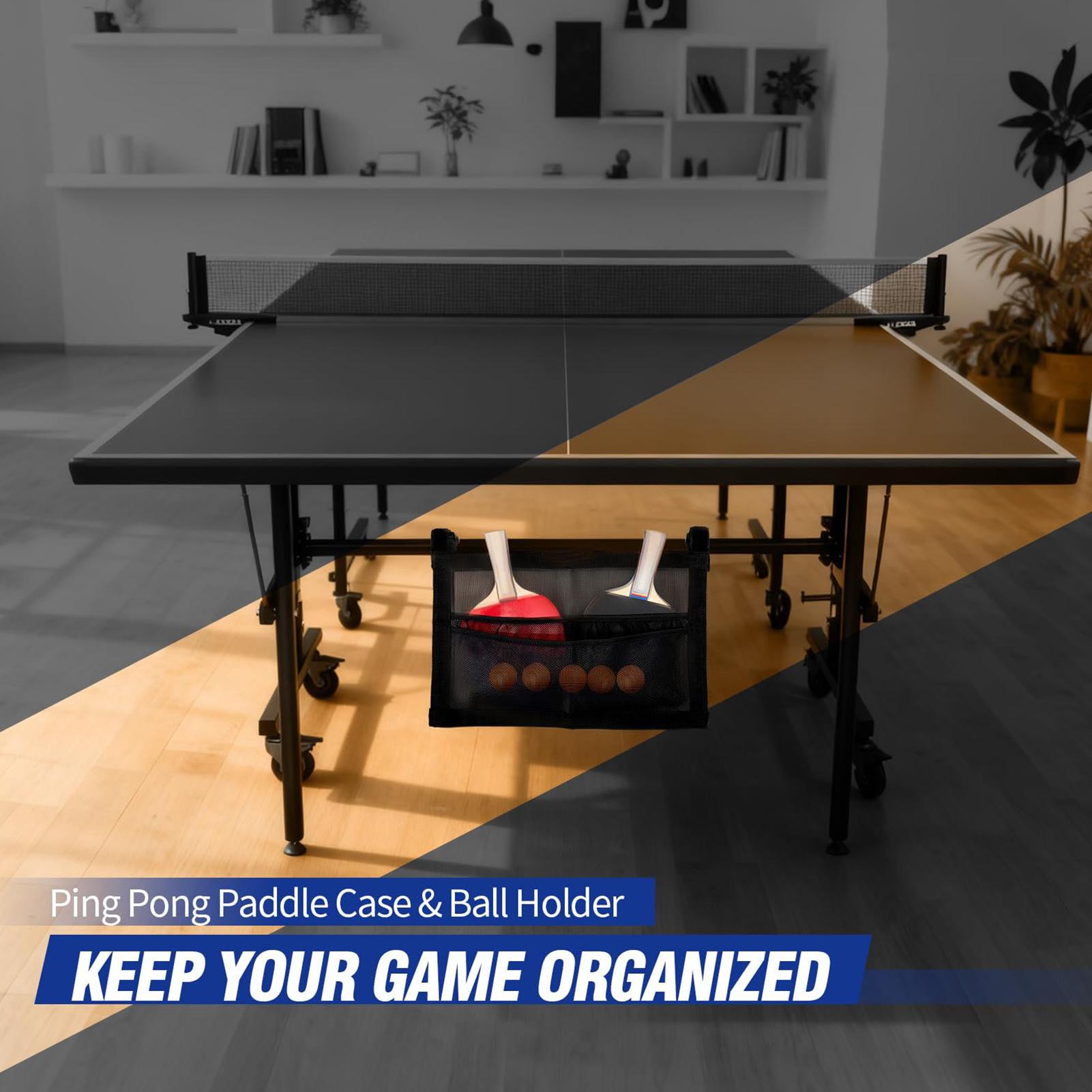 新しいメッシュ卓球ボールホルダー大容量バッグ卓球ボールオーガ - Table Tennis Game Pc のレビューと価格