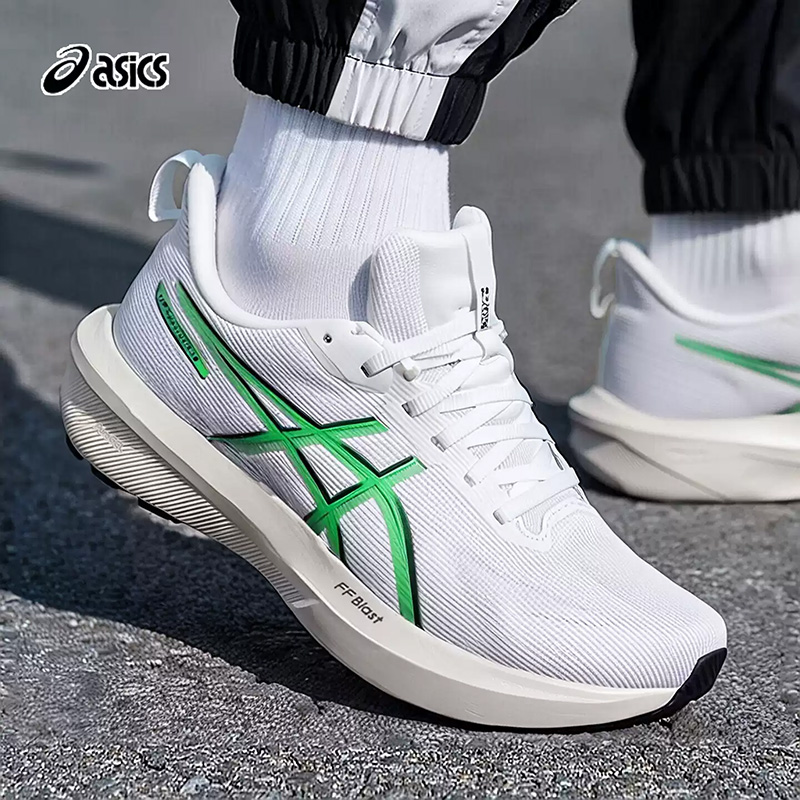 アシックス ダイナブラスト 4 ホワイト蛍光グリーン 通気性 - Table Tennis Shoes Asics のレビューと価格