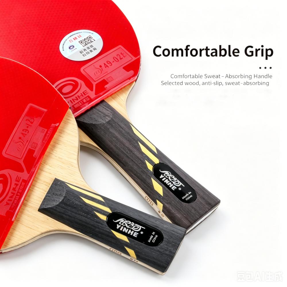 プロフェッショナルインヘ 9 スターテーブルテニスラケット  - Table Tennis Kit のレビューと価格